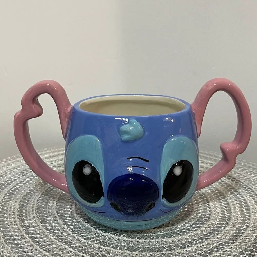 Disney Stitch Blue Mug NWT